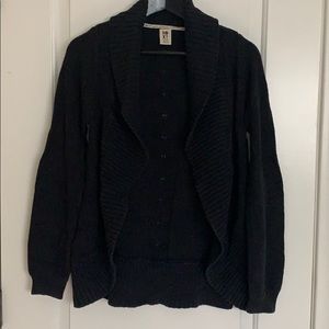Roxy black cardigan